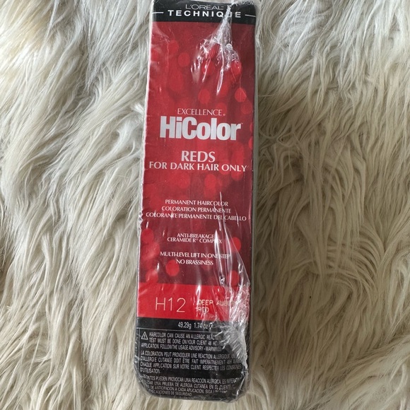 L’oreal Excellence Hicolor Deep Auburn Red 3 Pack - Picture 4 of 5
